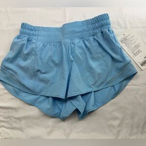 Lululemon Hotty Hot LR Short 2.5" *Lined size 4 Blue Chill